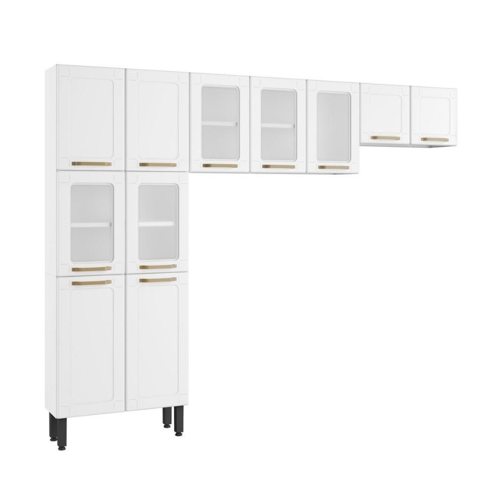 Cozinha Completa Compacta de Aço 11 Portas Colors Bertolini em Oferta na Shopee