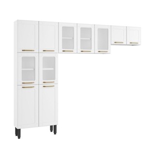 Cozinha Completa Compacta de Aço 11 Portas Colors Bertolini em Oferta na Shopee