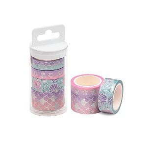 Fita Adesiva Washi Tape Soul Sereia Hot Stamping - BRW