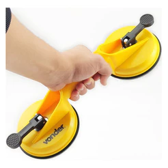 Ventosa Dupla Original Vonder Para Vidros, Porcelanatos 50kg