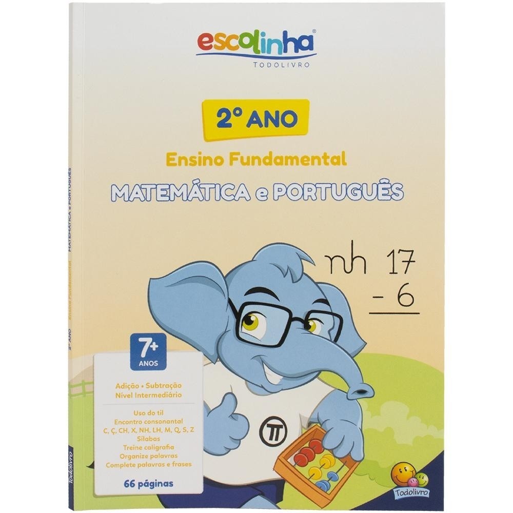 2º Ano - Matemática e Português (Escolinha Todolivro) - Books & Magazines