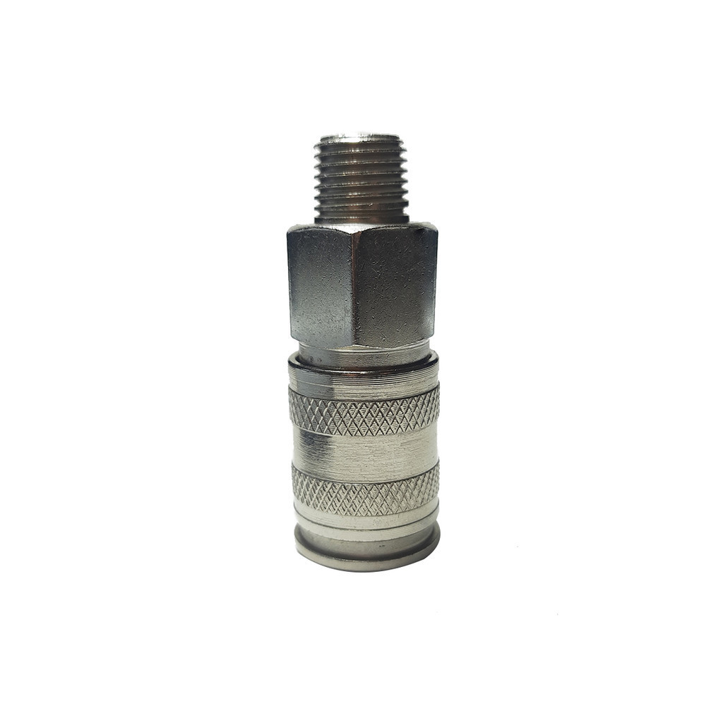 Engate Rapido Para Pistola Pintura Rosca Macho 1/4 Bsp
