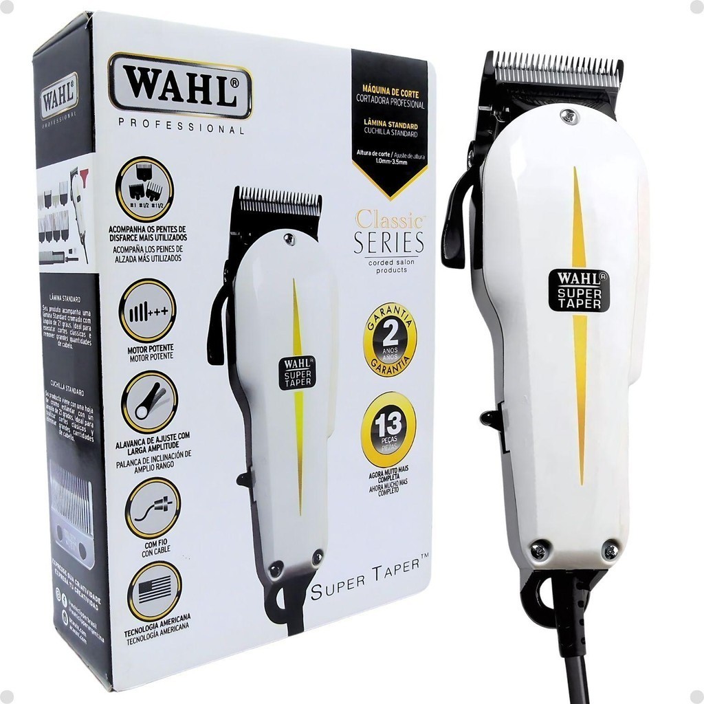 Máquina De Corte Wahl Classic Series Super Taper 220v