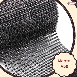 Manta Decorativa s/ Strass com 50cm de comprimento - Disponível nas cores: Dourado, Prata e Grafite em Oferta na Shopee