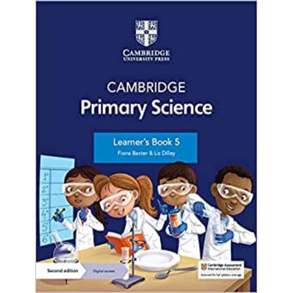 Cambridge Primary Science Learners Book 5 With Digital Access 1 Year 2Ed