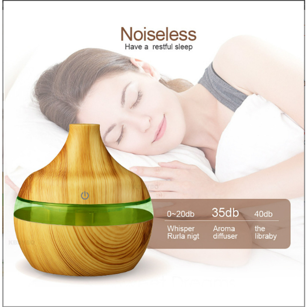 Mini umidificadores de ar Usb Tipo Madeira Difusor 300ml Purificador de Ar Decoração em Oferta na Shopee