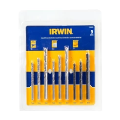 Jogo De Broca 9pcs Concr/Mad/Meta Irwin Iw5009