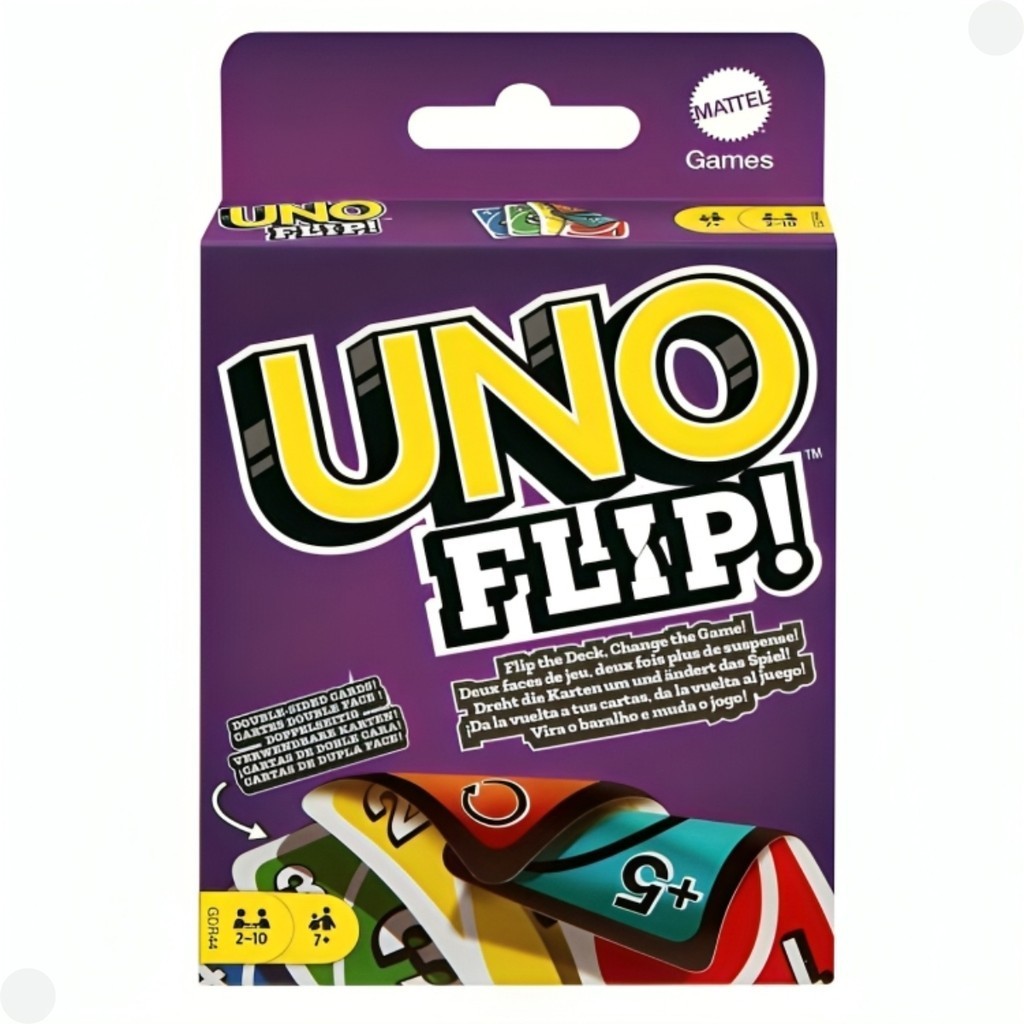 Jogo De Cartas Uno Flip! Com 112 Cartas Gdr44 - Mattel em Oferta na Shopee