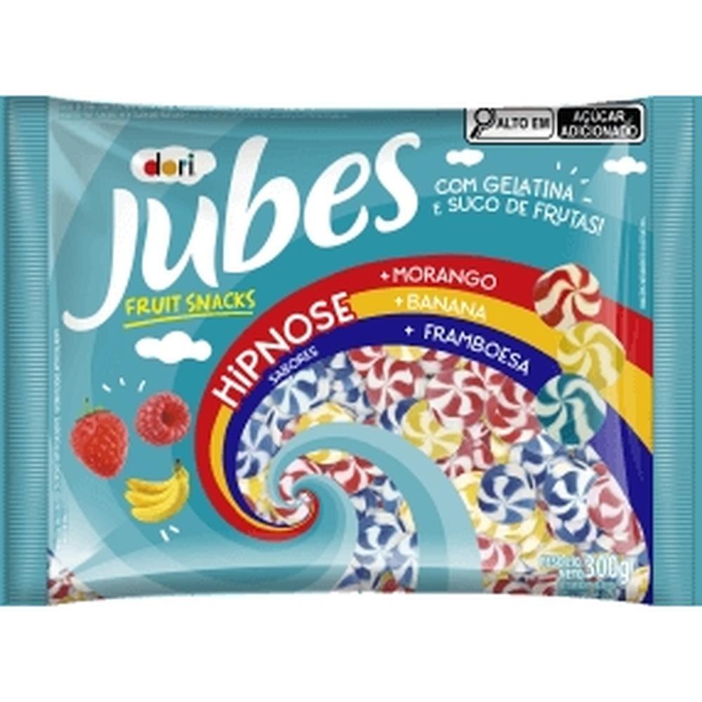 Dori Jubes Fruit Snacks Hipnose Sortido 300G em Oferta na Shopee