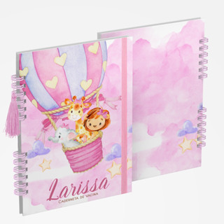 Caderneta de Saúde Vacina Personalizada Menina Animais Baloeiros 4 em Oferta na Shopee