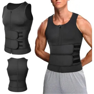 Cinta Modeladora Abdominal Masculina Corporal Power Colete Ajustável Redutor De Cintura Sauna Queima Gordura em Oferta na Shopee
