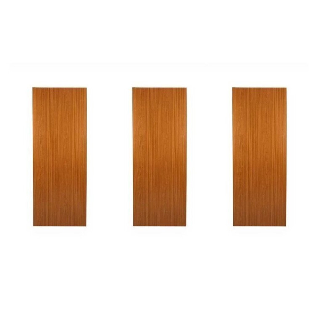 Kit com 3 Folhas de Porta Madeira Lisa 210x82cm Espessura 3,5cm Melamínica em Oferta na Shopee
