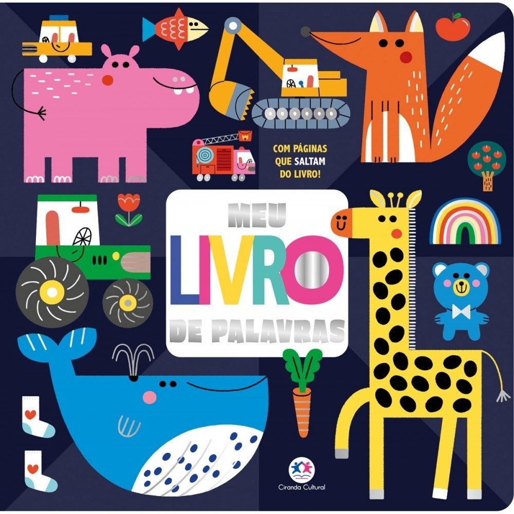 Livro Pop-up Meu livro de palavras em Oferta na Shopee