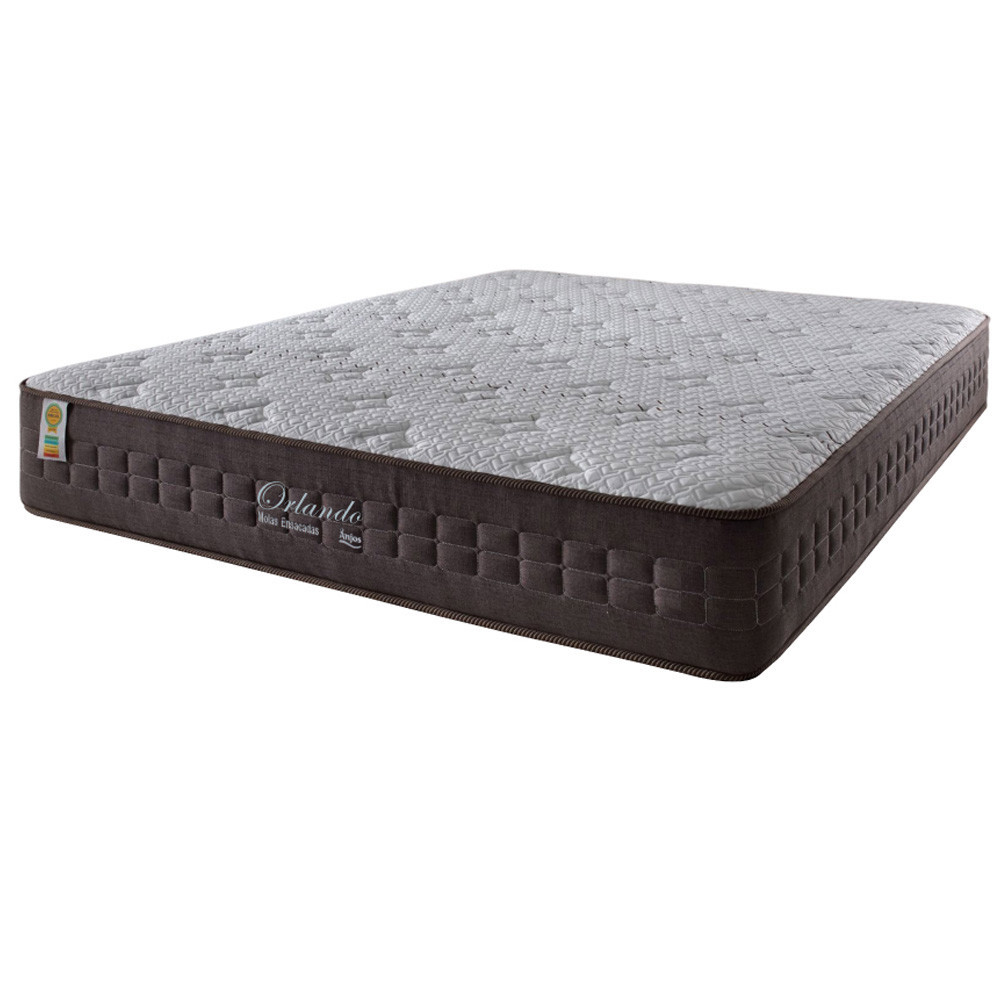 Colchão Queen com Molas Ensacadas Orlando 158x198x30cm em Oferta na Shopee