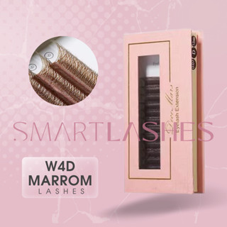 Cílios Decemars W4D MARROM (BROWN) 0,07mm Curvatura D em Oferta na Shopee