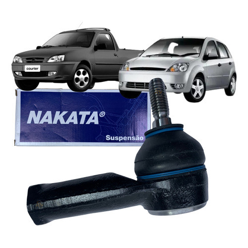 Terminal Direção Esquerdo Original Nakata Fiesta Courier 1996 a 2013