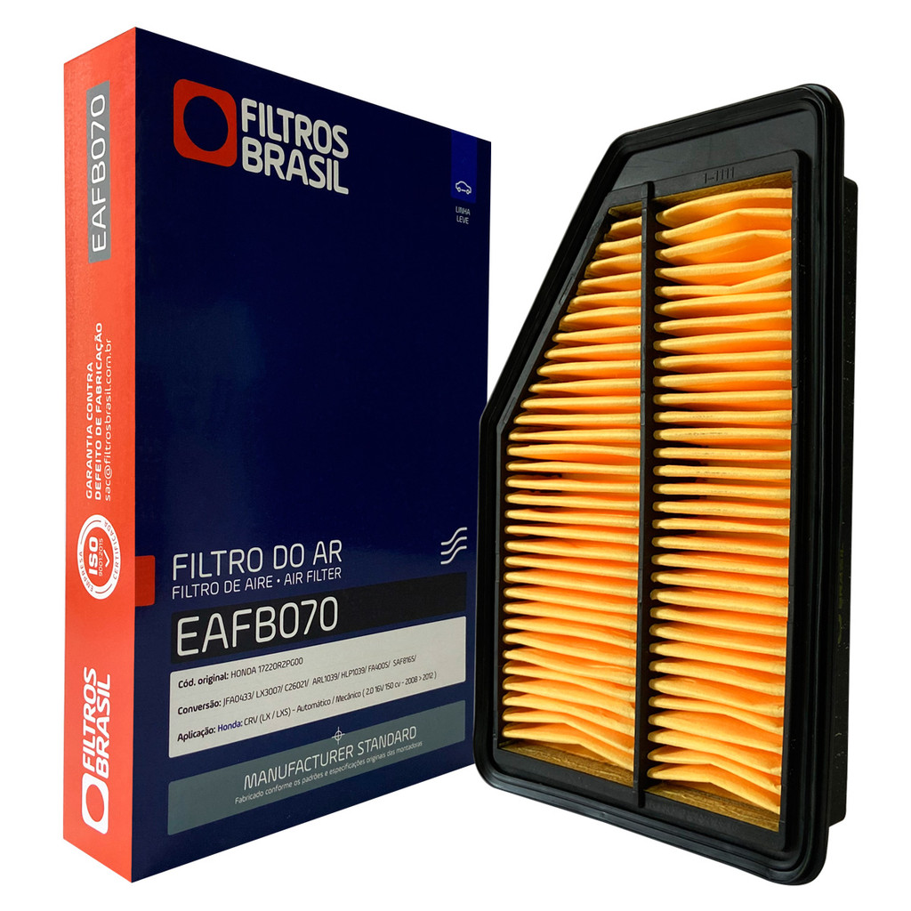Filtro Ar Motor para Honda CRV LX LXS 2008 a 2023