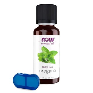 Óleo de Oregano Now Foods 30ml 100% Puro + Porta Cápsulas em Oferta na Shopee