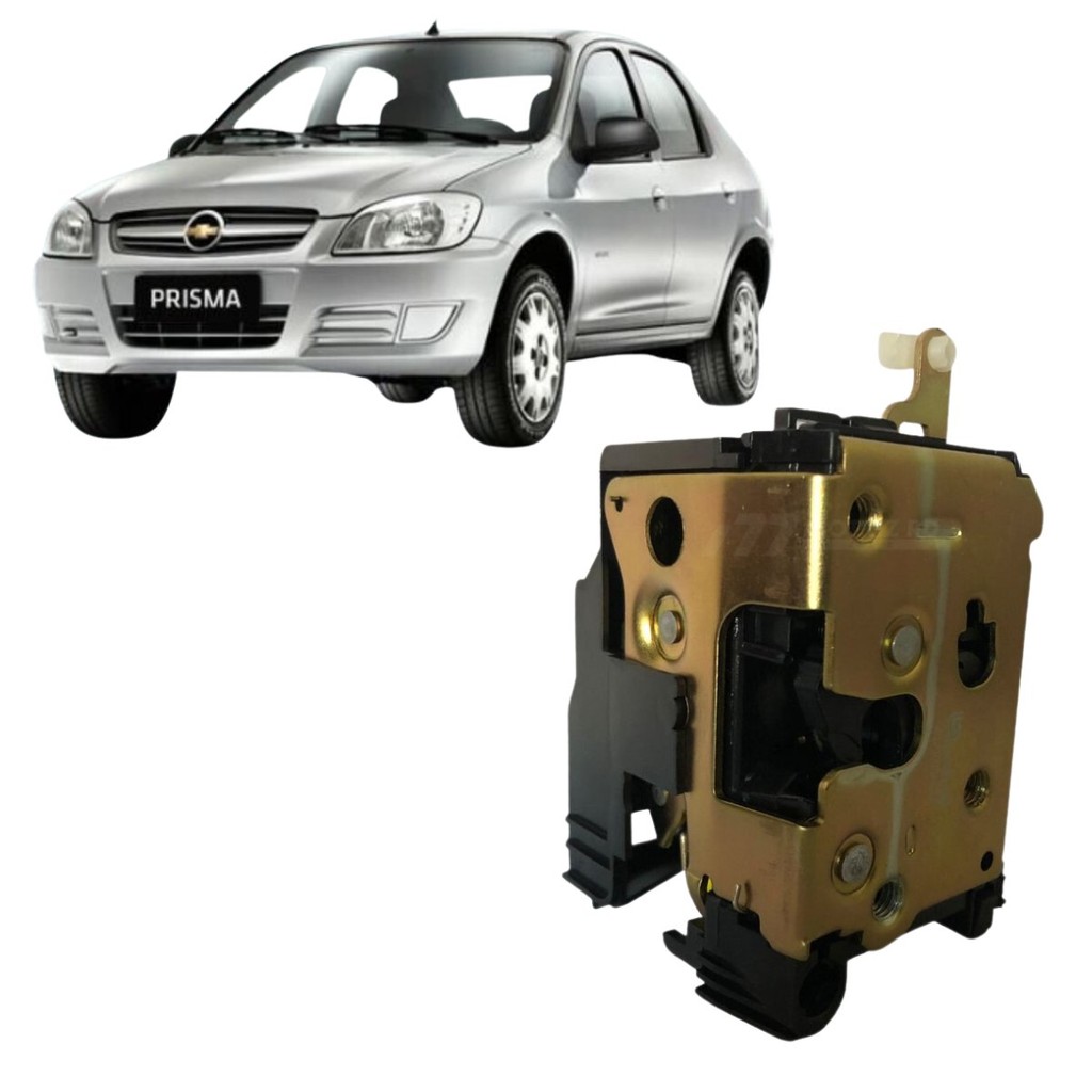 Fechadura Porta Prisma Dianteira Lado Motorista 4 Portas em Oferta na Shopee
