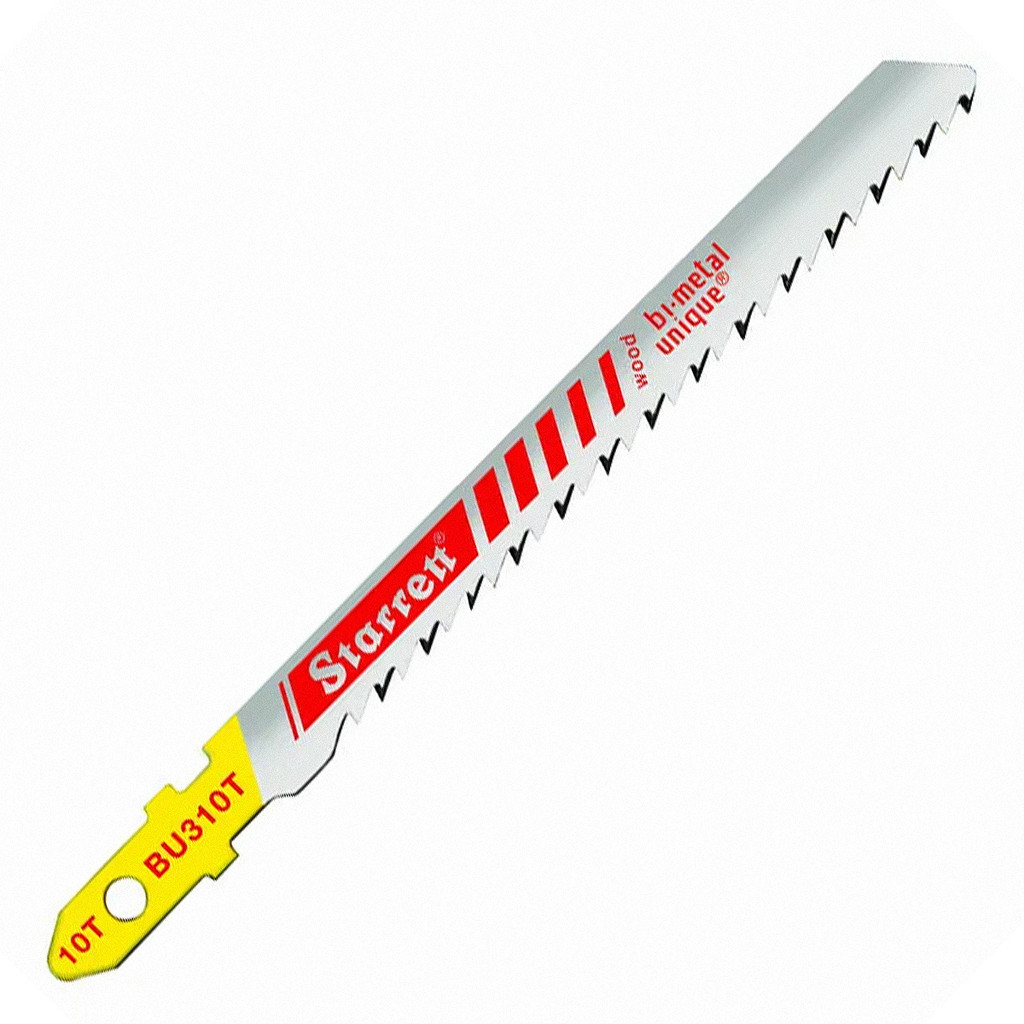 Lâmina Tico-Tico Starrett 75mm para Madeira 10 Dentes Bi-Metal BU310T