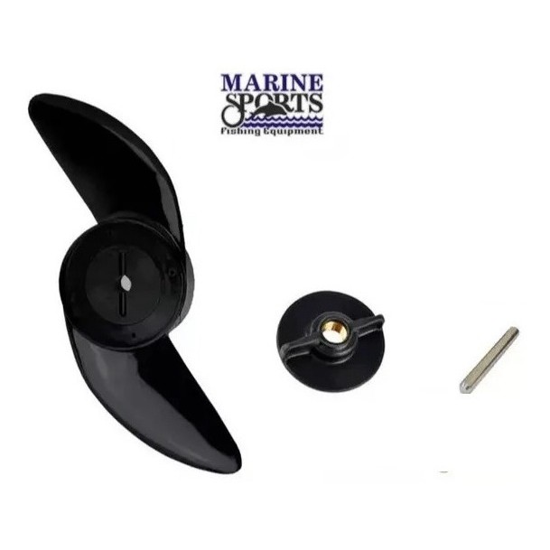 Conjunto Hélice P Motor Elétrico Phantom 34lbs Marine Sports barco caiaque