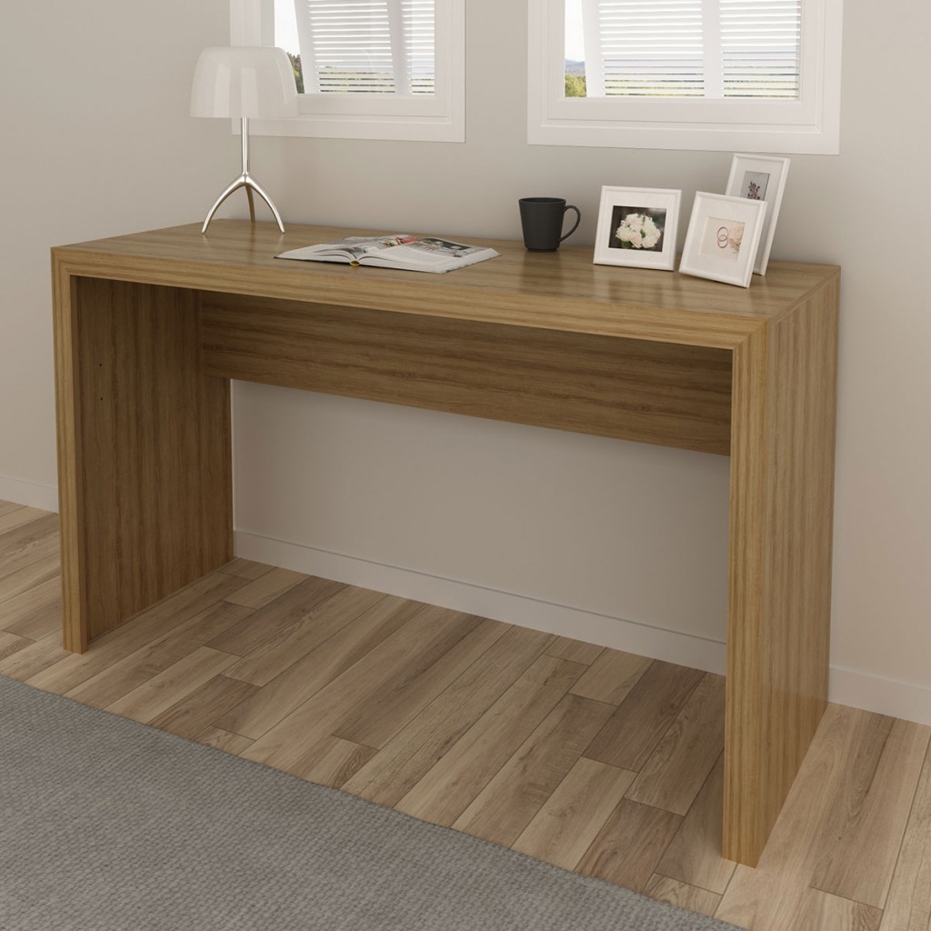 Mesa Escrivaninha Me4135 Amendoa - Tecno Mobili - Home & Living