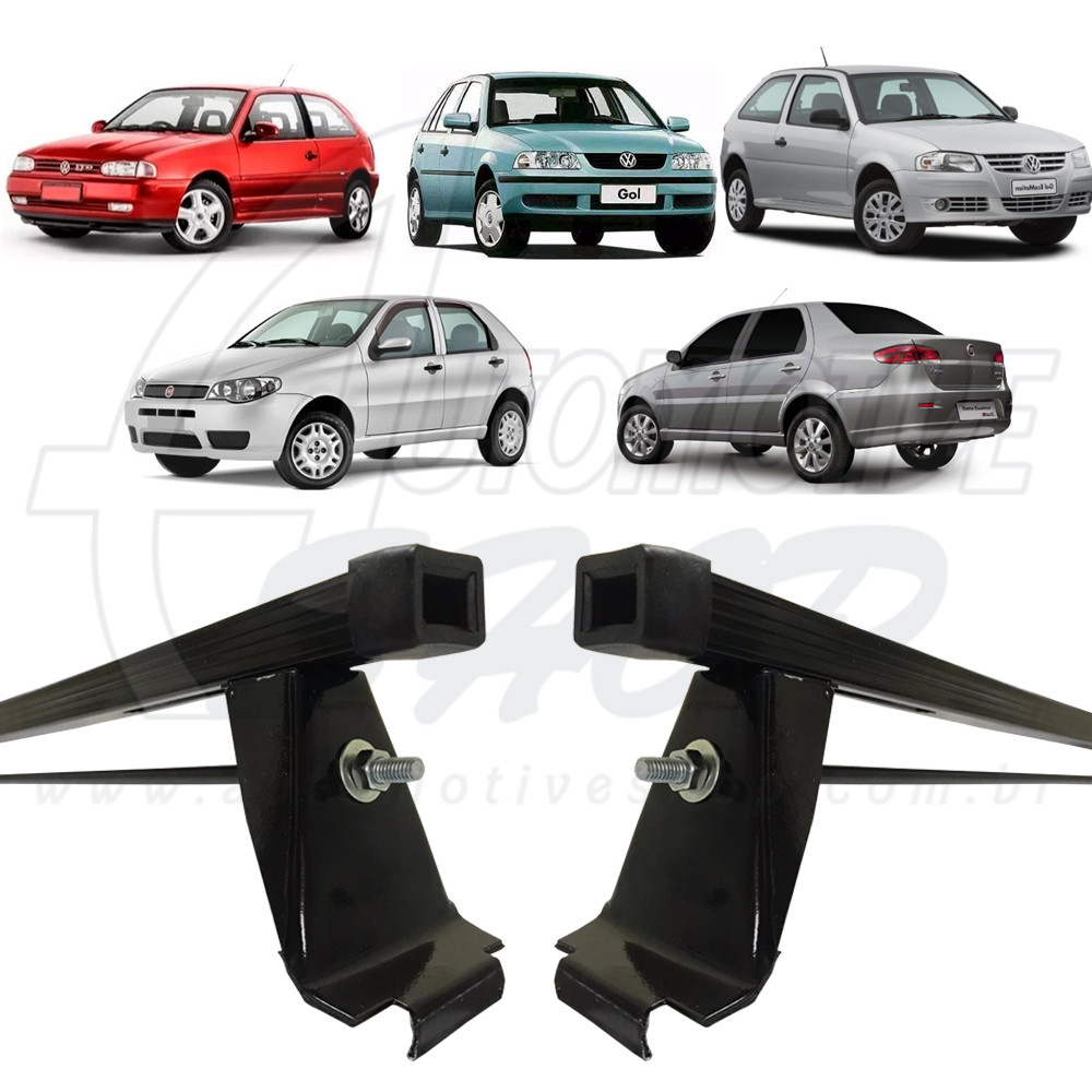 Rack Teto Roca Bagageiros VW Gol G3 G4 Fiat Palio Siena 1171