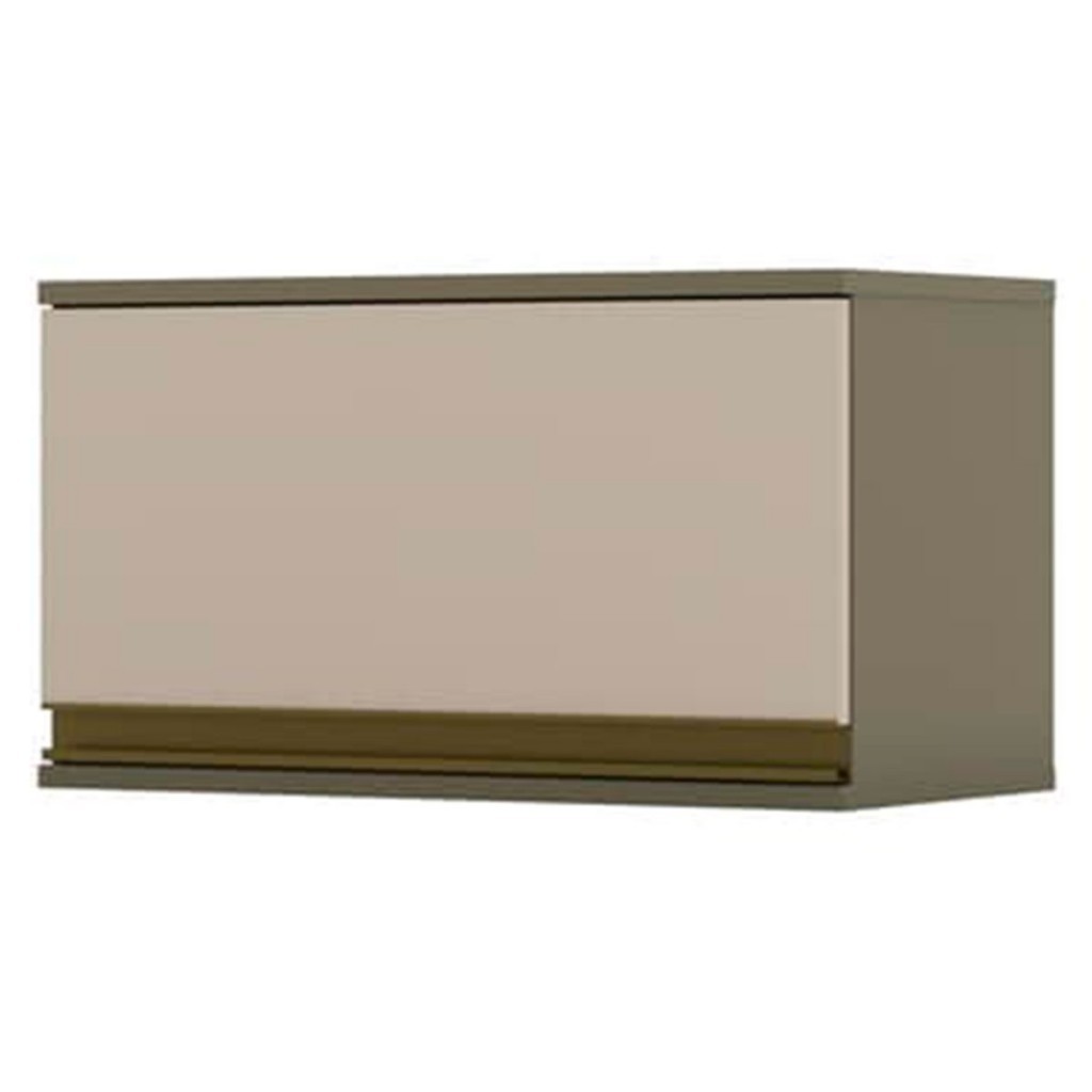 Armário Aéreo Cozinha Évelin 1 Porta Duna/Cristal - Henn em Oferta na Shopee