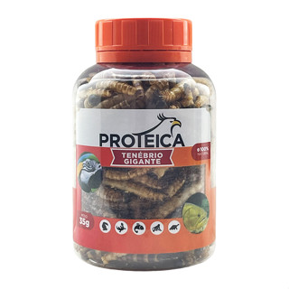 Tenébrio Gigante Desidratado 35g - PROTEICA em Oferta na Shopee