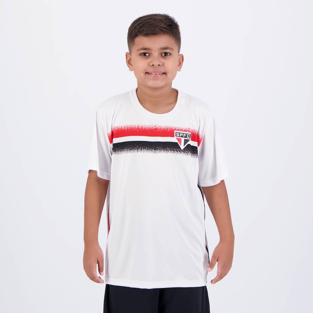 Camisa São Paulo Soil Infantil Branca