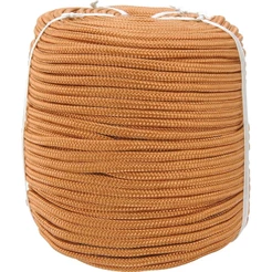 Corda Multifilamento Trançada 4 mm 4,5kg 405 metros Ouro Polipropileno Vonder