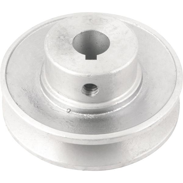 Polia Alumínio 1 Canal Perfil A 80mm com Furo 5/8 Vonder em Oferta na Shopee