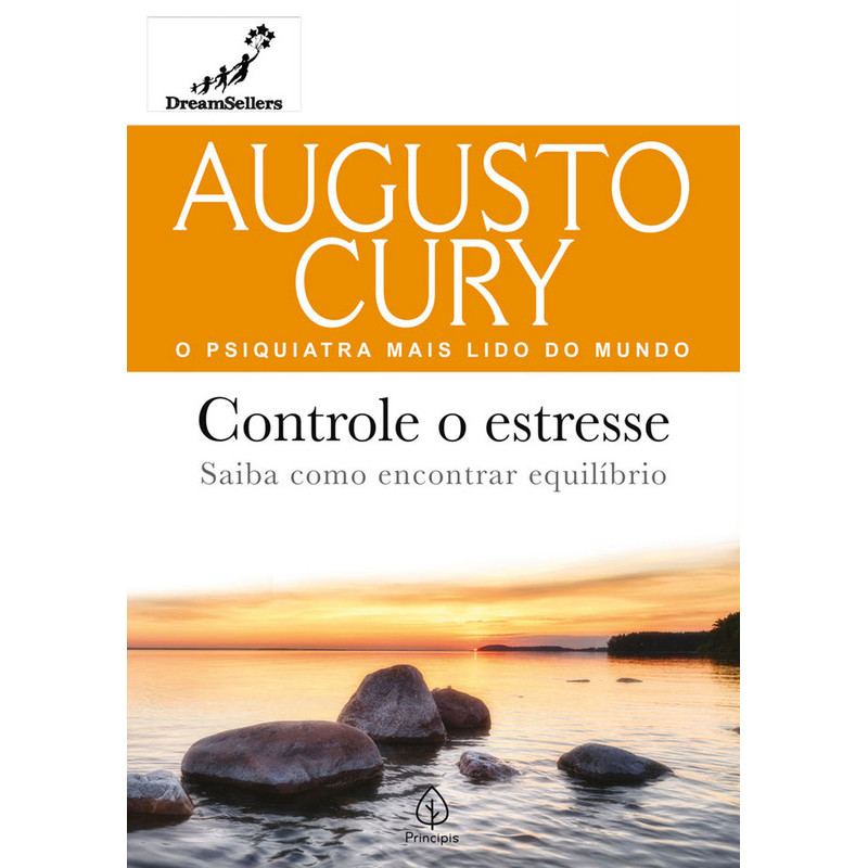 Livro Controle o Estresse Augusto Cury Dicas e Técnicas para Gerenciar o Estresse em Oferta na Shopee
