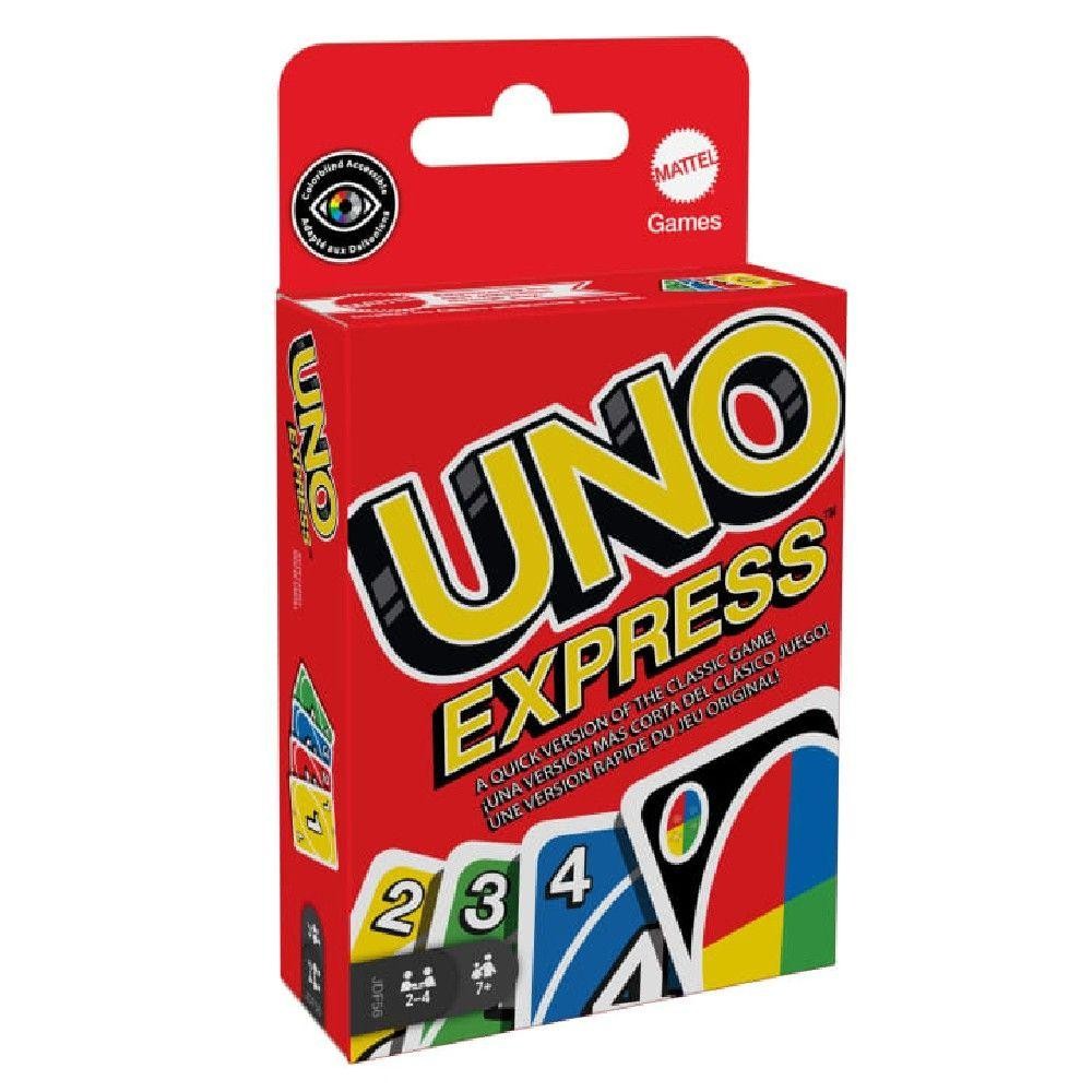 Uno Express Cartas - Mattel em Oferta na Shopee