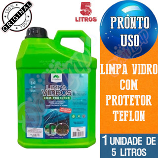 Limpa Vidro Com Protetor 5 Litros - Maxbio em Oferta na Shopee