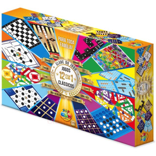 Clube do Jogo 12 Jogos em 1 em Oferta na Shopee