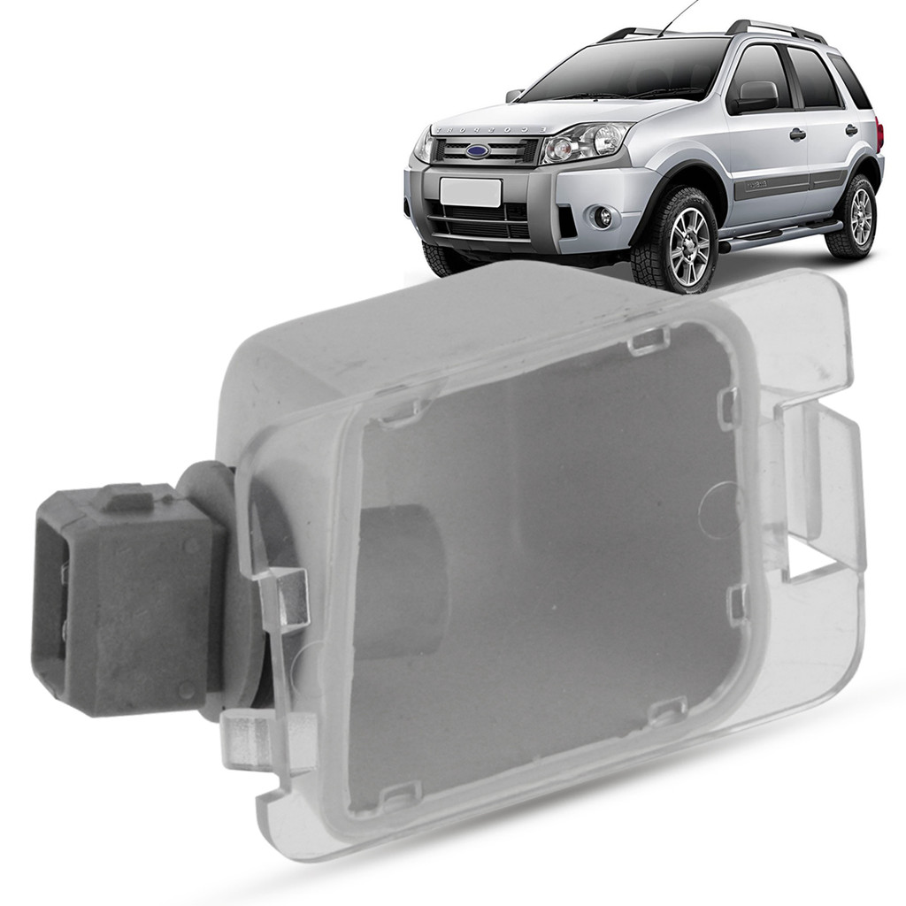 Lanterna Luz De Placa + Soquete Ford Ecosport 2003 2004 2005 2006 2007 2008 2009 2010 2011 2012