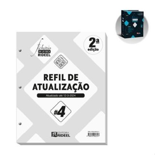 Refil de Atualização #4 - Fichário de Lei Seca Rideel – Monte & Remonte (Capa Preta) em Oferta na Shopee