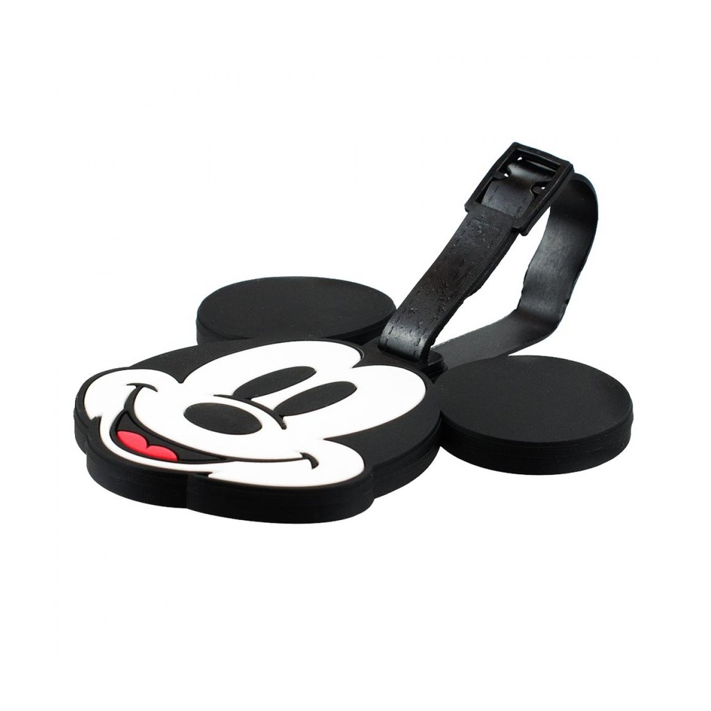 Etiqueta Identificação Bagagem Mala Rosto Mickey Disney em Oferta na Shopee