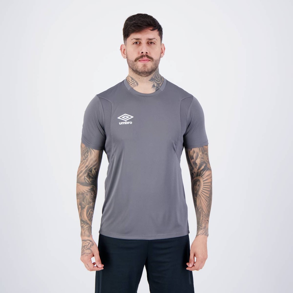 Camisa Umbro Cyber Cinza - Sports & Outdoors