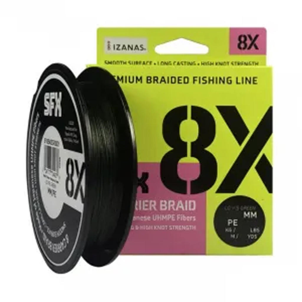 Linha Multifilamento Izanas SFX 8X 0.148mm 17lb 7.7kg 135m