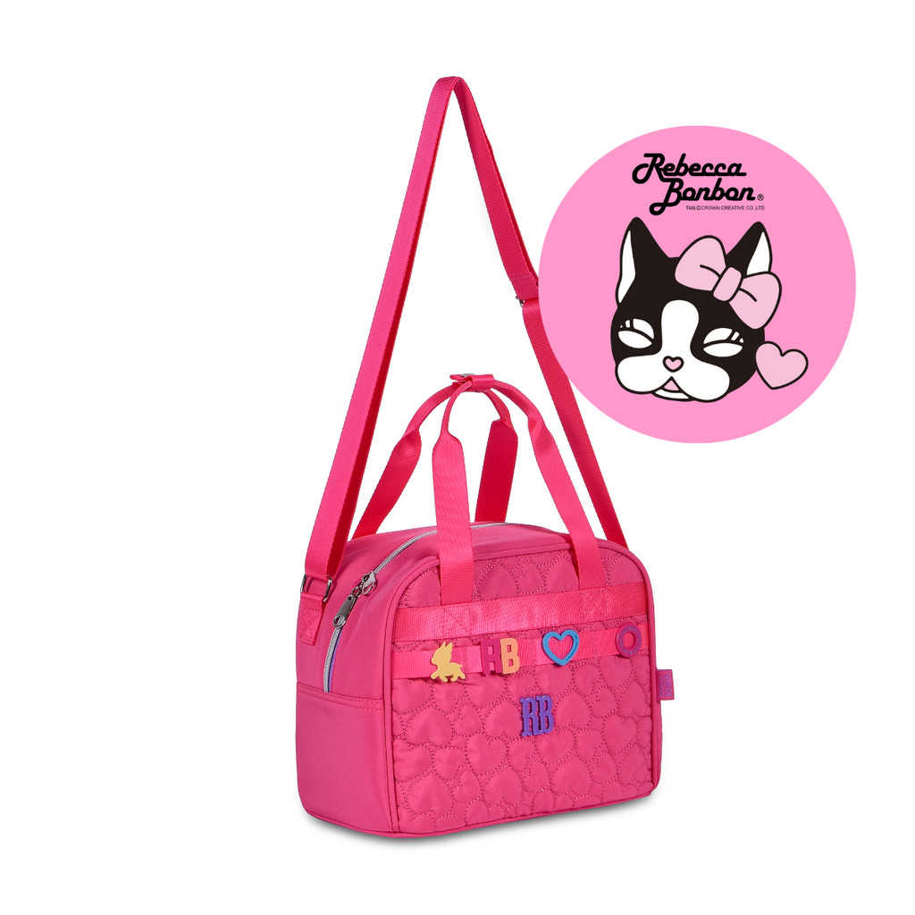Lancheira Feminina Com Tecido Térmico 01 Bolso Rebecca Bonbon - Clio Style COR:ROSA