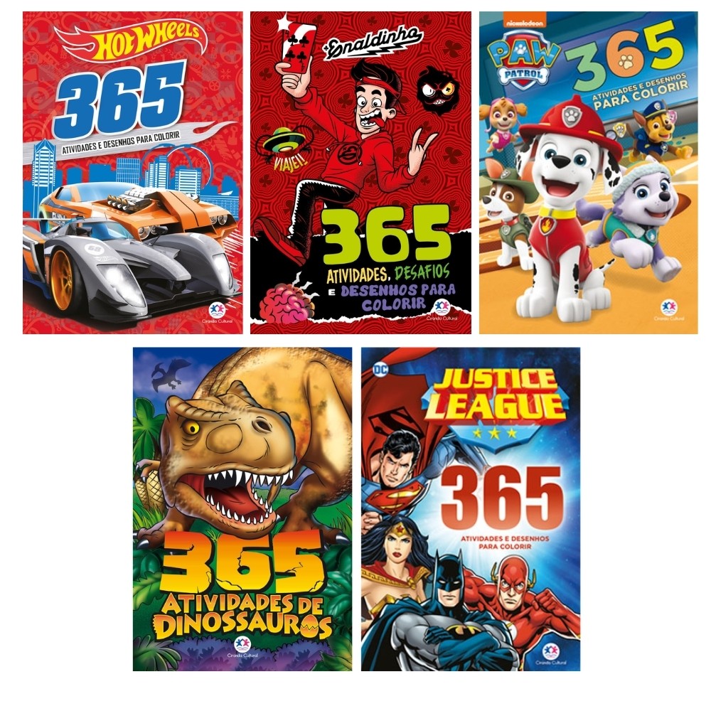 Kit atividades de colorir e diversão! em Oferta na Shopee