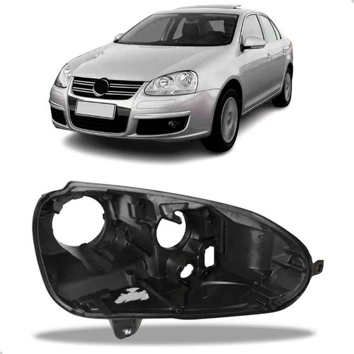 Carcaça Farol Vw Jetta 2007 2008 2009 2010 em Oferta na Shopee