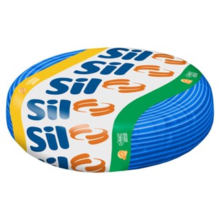 Rolo 100 Metros Cabo Flexivel Sil 750v 1mm Azul em Oferta na Shopee