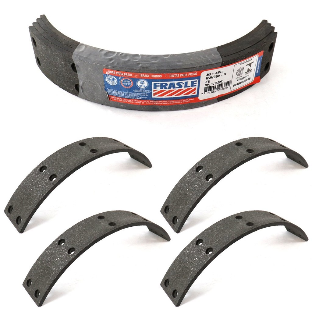 Lona Freio Sob Medida Dianteira Para Fusca Roda 4 Furos