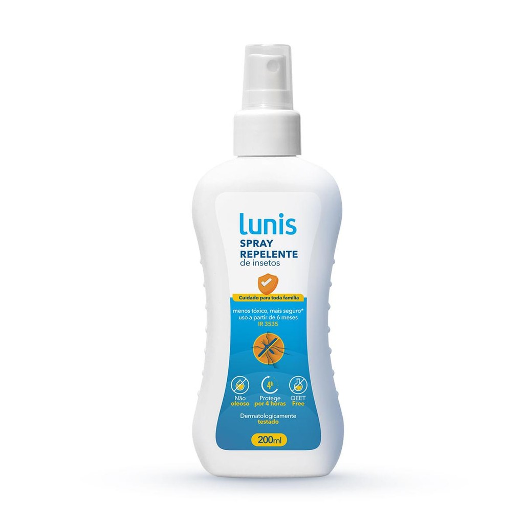 REPELENTE LUNIS 200ML SPRAY - Beauty