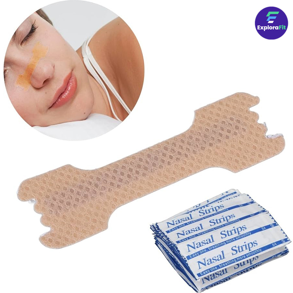 Dilatador Nasal Adesivo Antirônco - Tiras Nasais Kit com 10, 20, 30 ou 60 Unidades