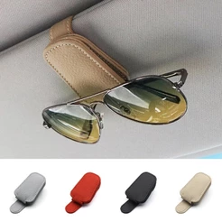 Suporte Universal De Carro Para Óculos Clip Card Suporte Pára-sol De Bilhetes Fixador De Caneta Óculos Multifuncionais