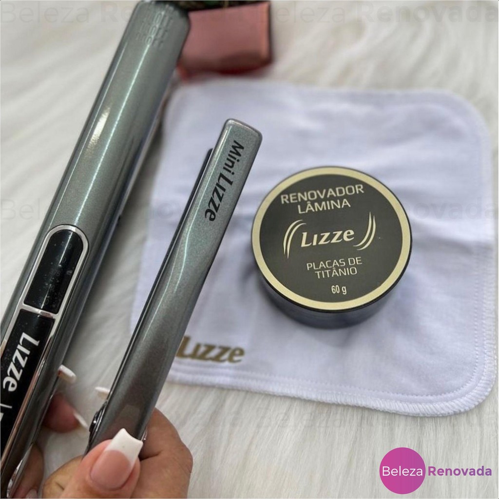 Kit Renovador Laminas Lizze Titanium 60g · foto 2